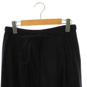 CYCLAS 2タックワイドイージーパンツ スラックス 36 紺 ネイビー /AT OS