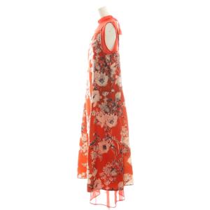 Ameri VINTAGE アメリ AMERI 2WAY FLOWER LAYERED SHEER DRESS ワンピース ロング