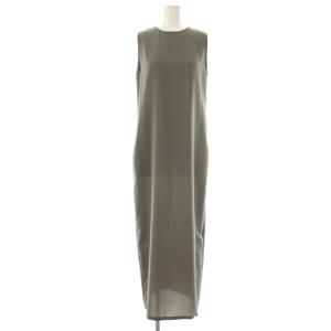 23SS BASIC I LINE DRESS ワンピース S グレー /DO OS