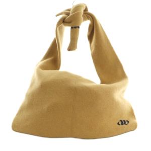 24AW カーディガン ライク ショール バッグ CARDIGAN LIKE SHAWL BAG ベージュ