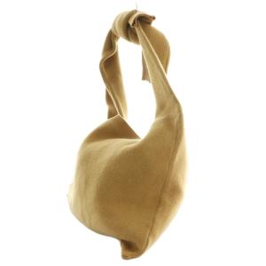 Ameri VINTAGE 24AW カーディガン ライク ショール バッグ CARDIGAN LIKE SHAWL BAG ベージュ