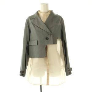 SHIRT SET STAIRS JACKET ジャケット シャツ ノースリーブ 2点セット S グレー