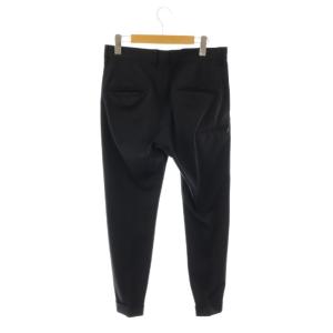 1PIU1UGUALE3 TRAVEL PANTS KAJI NYLON パンツ スリムパンツ ストレッチ 4 ブラック /DF