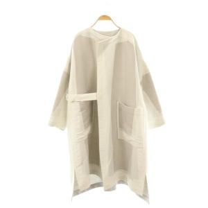 A-POC ABLE エイポックエイブル ガウンコート 1 アイボリー  AT23FA003