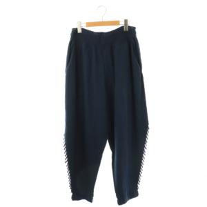 エイブル イッセイミヤケ AT41KF400 サイドフリンジパンツ 2 ネイビー