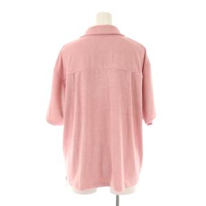 gelato pique 24SS サマーカラーパイルシャツ ショートパンツセット パジャマ ナイトウェア F ピンク /DF OS