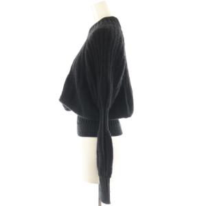CFCL 長袖ニット プルオーバー 1 ブラック