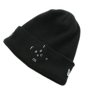 × ファセッタズム FACETASM ニット帽 ニットキャップ 帽子 黒 ブラック /MI OS SH
