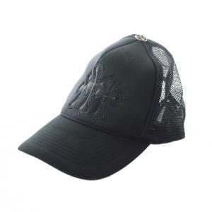 3セメタリークロスパッチトラッカー 帽子 ブラック