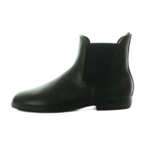 サイドゴアレインブーツ US6 23.0cm 黒 ブラック A231APGGO0147 /MI OS