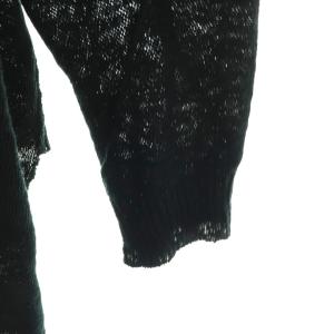 Yohji Yamamoto POUR HOMME 23SS ボタンデザインニット カットソー 3 ブラック HZ-K09-095 /DO OS