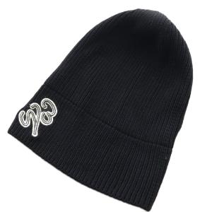 ビーニー BEANIE ニットキャップ 帽子 ウール 黒 ブラック 23D001 /SS OS AD