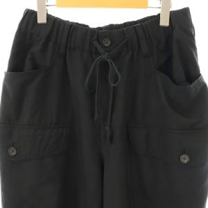 Yohji Yamamoto サイト S'YTE 22AW 裾ベルトワイドパンツ ジッパーフライ 3 ブラック UV-P15-904