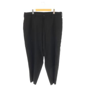 ヨウジヤマモト 25SS WOOL GABARDINE FLAP POCKET PANTS