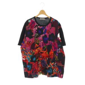 23SS パッチワークTシャツ 3 ブラック HZ-T20-078