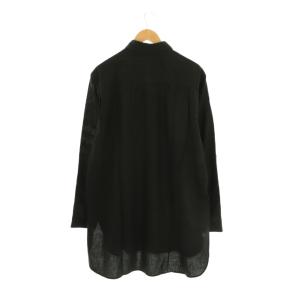 Yohji Yamamoto POUR HOMME 22AW BUJAY YY INDIA PRINT BLOUSE 3 ブラック オフホワイト