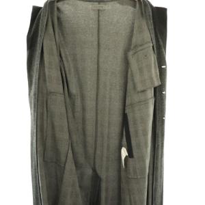 Yohji Yamamoto POUR HOMME HG-T74-983 22SS JQ GLENCHECK チェスターコート 3 ブラック