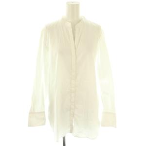 25AW CANCLINI デザイン シャツ 長袖 スキッパー 40 白 ホワイト /AT OS