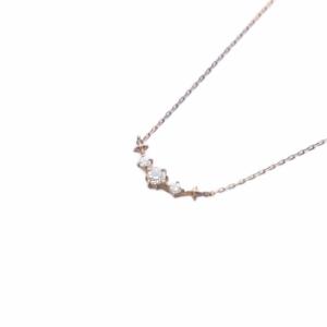 23年限定 ネックレス 2本セット シルバー 茶 ブラウン /SR