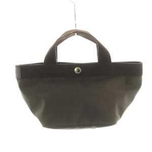 701C 舟型トートバッグS ハンドバッグ コーデュラナイロン ブラウン /MI OS