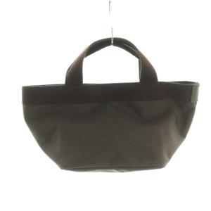 Hervé Chapelier 701C 舟型トートバッグS ハンドバッグ コーデュラナイロン ブラウン /MI OS