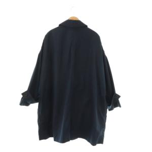 Traditional Weatherwear 24SS MALTON ステンカラー コート 34 ネイビー