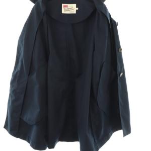 Traditional Weatherwear 24SS MALTON ステンカラー コート 34 ネイビー