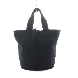 COTTON NYLON CANVAS トートバッグ 黒 ブラック /RI OS