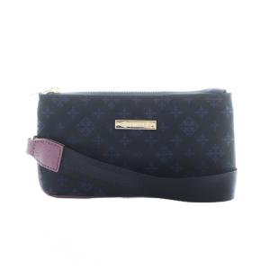 ウォレット ショルダーバッグ ナイロン ネイビー 紺色 パープル 紫 /RI OS