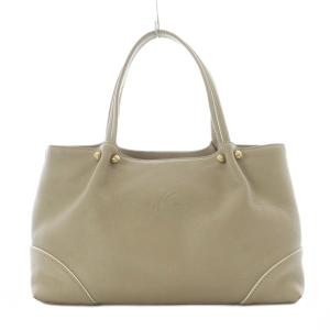 ハンドバッグ レザー 革 ベージュ /RI OS