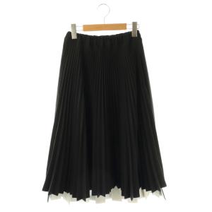 プリーツスカート 36 ブラック /ES OS