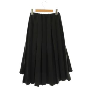 PLAN C プリーツスカート 36 ブラック /ES OS