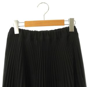 PLAN C プリーツスカート 36 ブラック /ES OS