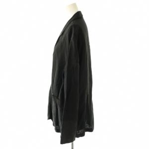 Framework リネンレーヨンテーラードジャケット 38 ブラック /DO OS