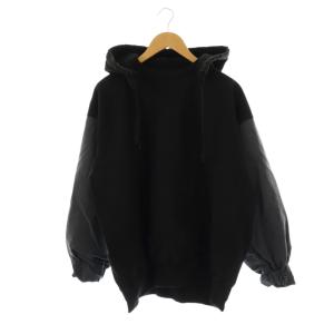 SWEAT HOODIE パーカー フーディー プルオーバー 2 ブラック /DF OS