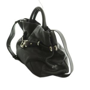 SONIA RYKIEL アリキエル 2WAY バックルハンドバッグ ショルダーバッグ レザー ダークブラウン /MI OS