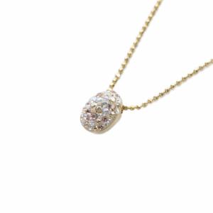 SWAROVSKI YG パヴェ ネックレス イヤリング セット ネックレス ゴールド色 /SR