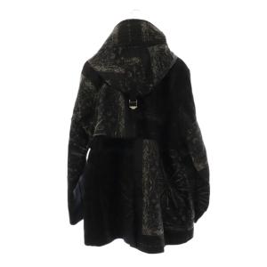 sacai ×Dr Woo Bandana Print Coat 2 ブラック 20-02327M