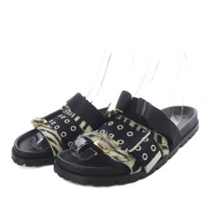 sacai サンダル 42 ブラック 20-04958