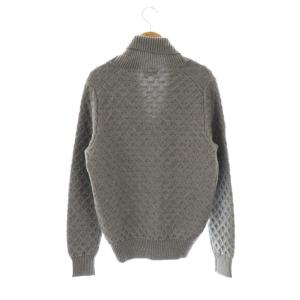 DRUMOHR ショールカラーウールニットカーディガン 44 グレー /DF OS