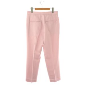 Spick&Span PL/WO ツイルテーパードパンツ スラックス タック 40 ピンク /AT OS