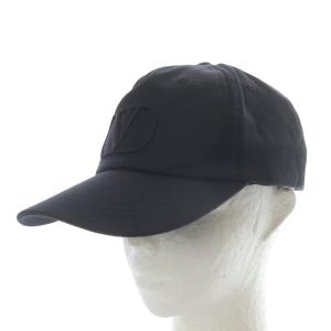 VALENTINO GARAVANI Vロゴ シグネチャー ベースボールキャップ 帽子 58 ブラック /YO2