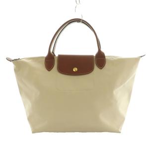 ル プリアージュ Le Pliage トートバッグ ナイロン アイボリー 茶 ブラウン 1623 089