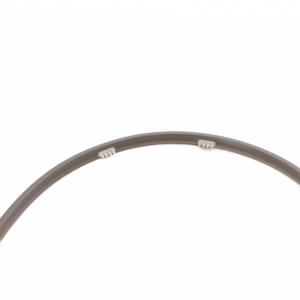 Alexandre De Paris ビジュー カチューシャ 黒 ブラック ピンクベージュ /SR