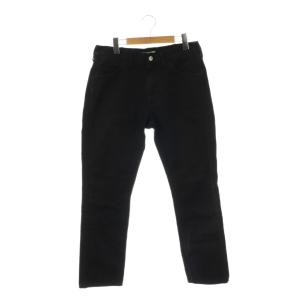 RHC × ラングラー WRANGLER ジップフライ ストレート デニムパンツ ブラックデニム ジーンズ