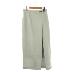 24AW タックバリエスカート ロング 1 ライトブルー /HK OS