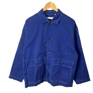 ×マルニ ジャケット カバーオール コットンジャケット M ブルー