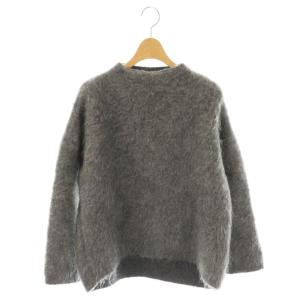 ウール モヘヤ混 ニット セーター 02 グレー /ES OS