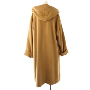 Paul Stuart ダッフルコート アウター ロング アンゴラ ウール混 9 キャメル /NR OS
