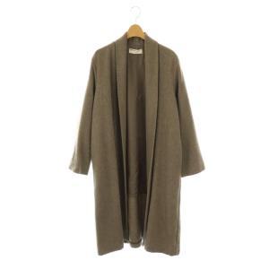ロングコート ショールカラー 2 グレー /AT OS